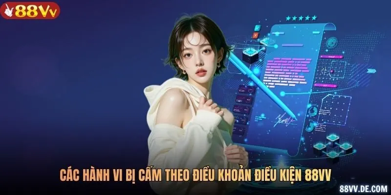 Các hành vi bị cấm theo điều khoản điều kiện 88VV