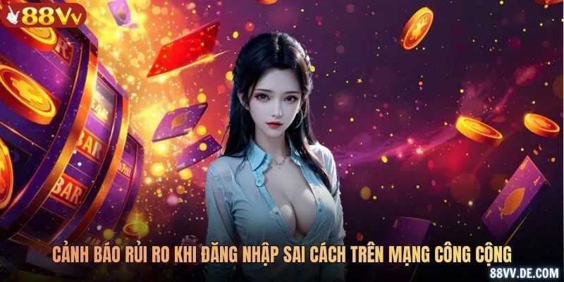 Cảnh báo rủi ro khi đăng nhập sai cách trên mạng công cộng