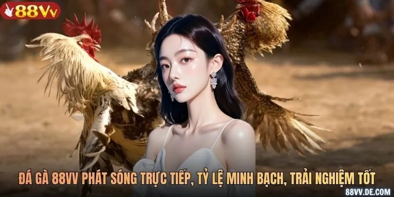 Đá gà 88VV phát sóng trực tiếp, tỷ lệ minh bạch, trải nghiệm chân thực